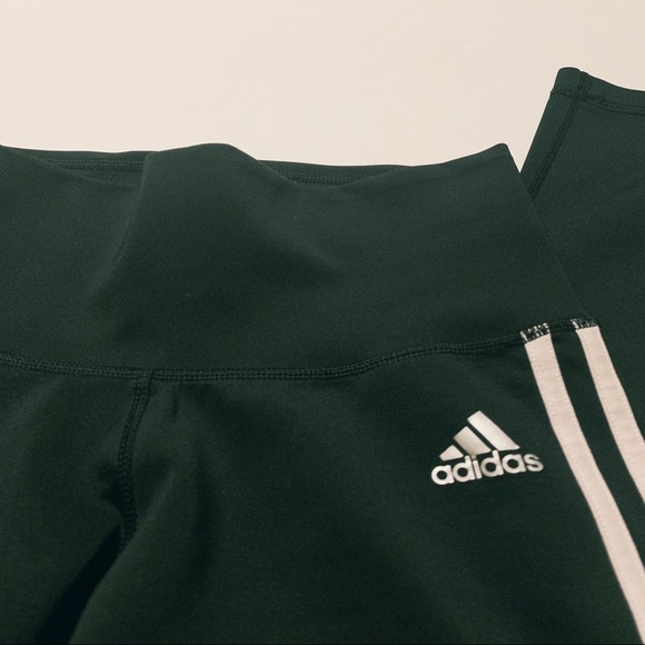 ☀️ Adidas Climalite Workout Leggings Pants - Picture 3 of 4